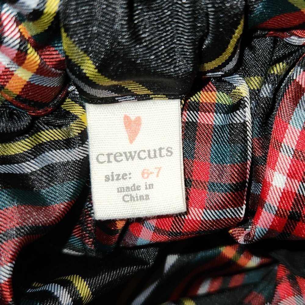 Crewcuts Plaid Ruffle Skirt || Girls sz 6-7 EUC - Picture 3 of 7
